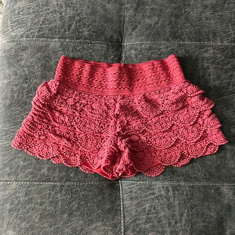 Rewind Crochet Boho Shorts